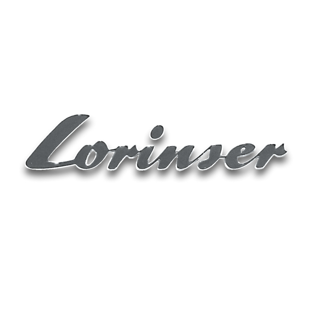 Emblem “Lorinser” - Chrome, 125x16mm