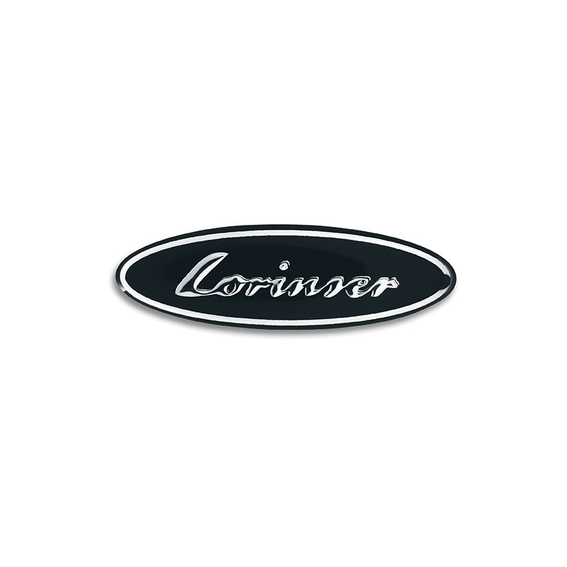 Emblem “Lorinser” - oval, 45×14 mm