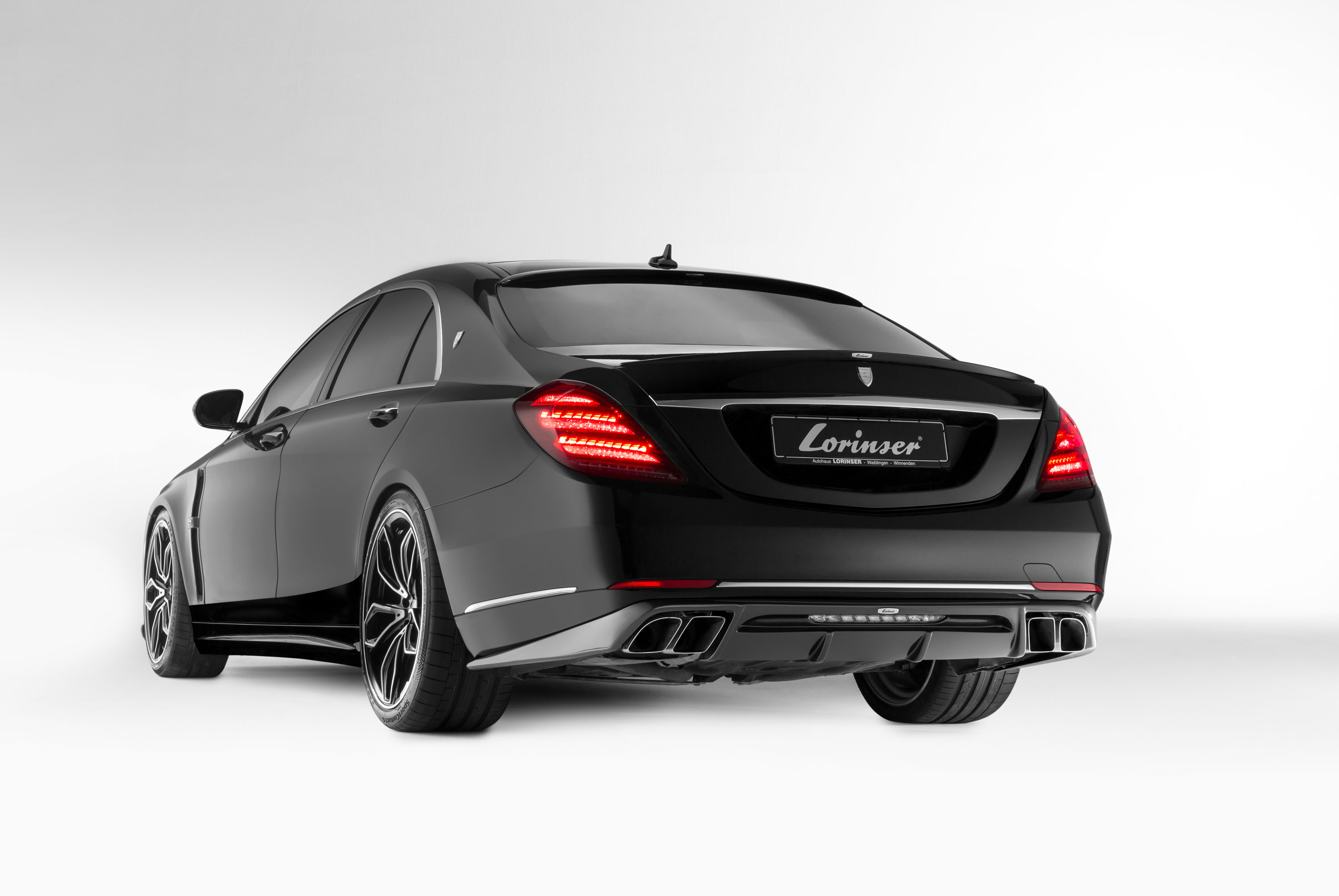 Lorinser Heckschürzen Anbauteil für Mercedes-Benz S-Klasse W222 (Modellpflege)